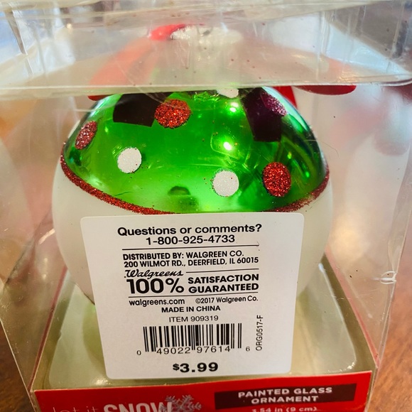 Best Teacher Painted Glass Ornament NIB NWT - Picture 3 of 9